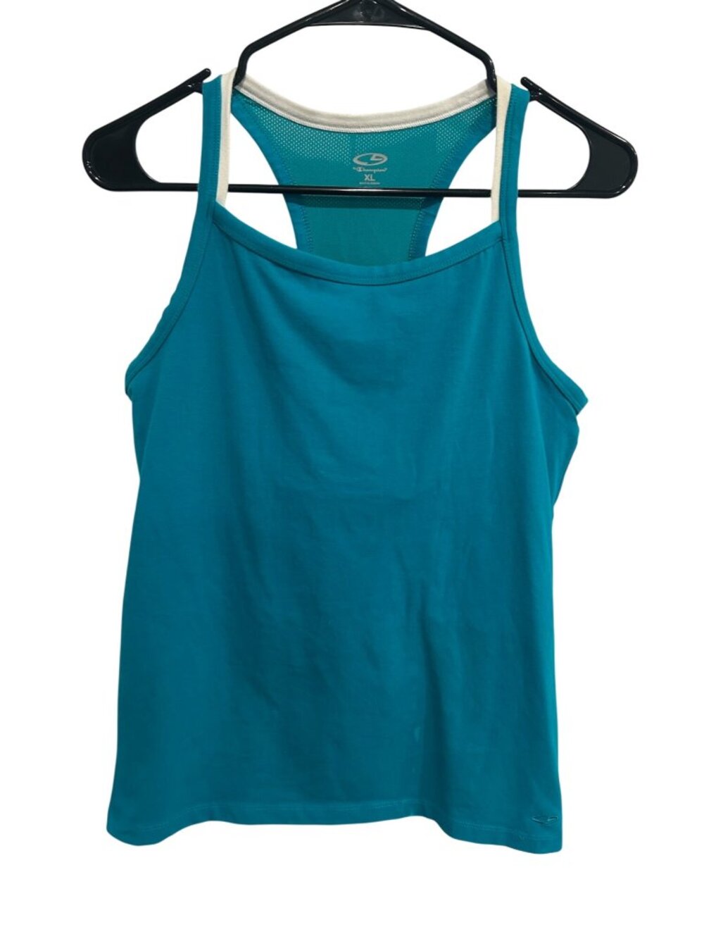 C9 Champion Teal Mesh Racerback Activewear Tank Top Size XL Techwear Modern